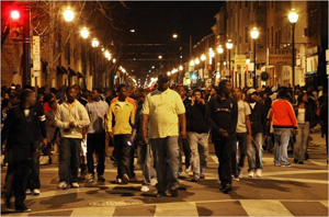 Black youths are gathering and congregating in downtowns and upscale venues in cities all across America, committing random acts of violence or just causing menacing mayhem. According to some reports, this racial violence and lawlessness are part of a nationwide pattern of hundreds of episodes that have occurred in more than 50 cities during the last several years.
