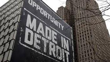 Detroit was once the land of opportunity brought about by a thriving auto industry. Now the city is in economic ruins.